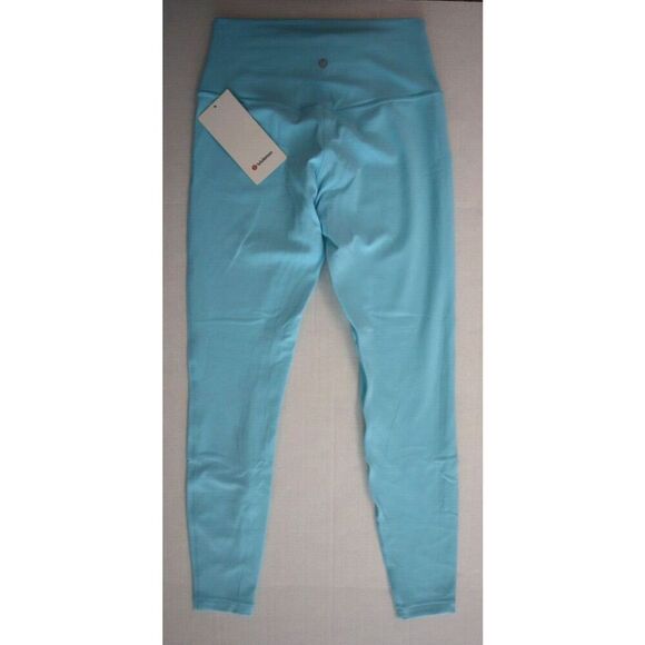 Lululemon LW5CTIS Women's Sz 8 Cyan Blue Align High-Rise 28" Pants - Picture 2 of 9